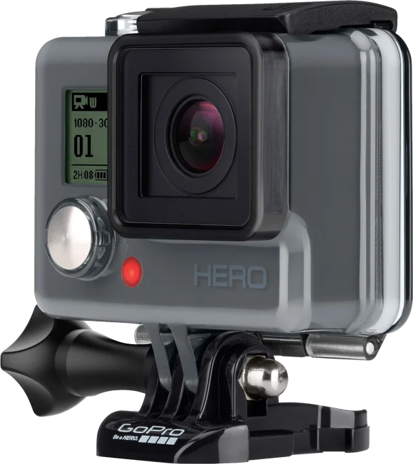 GoPro HERO Action Camera PNG Transparent Background