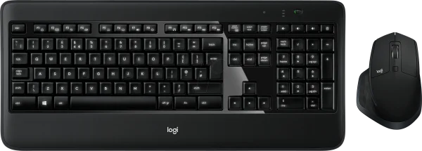 Logitech Keyboard and Mouse PNG Transparent Background