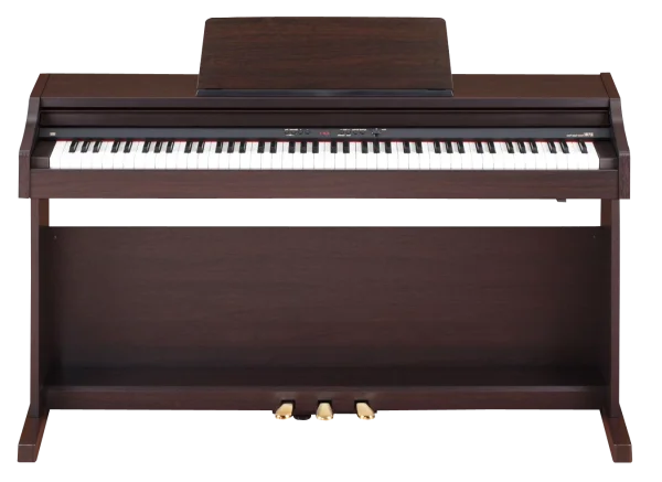 Dark Brown Digital Piano PNG Transparent Background