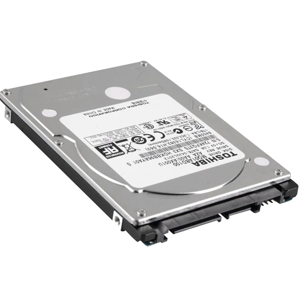 Toshiba Laptop Hard Drive PNG Transparent Background