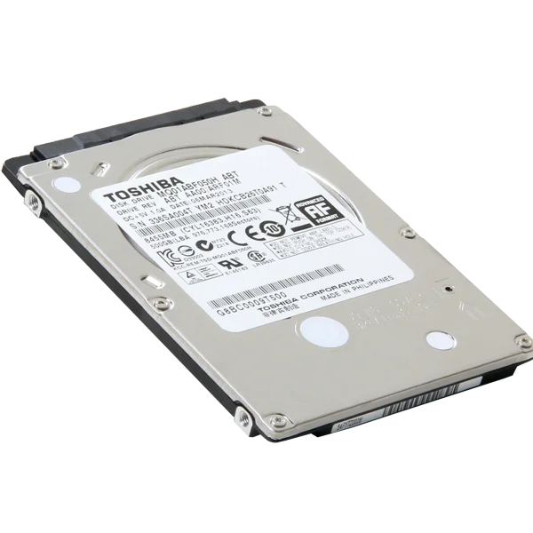 Toshiba Laptop Hard Drive PNG Transparent