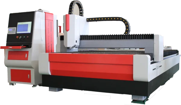 Industrial Fiber Laser Cutting Machine PNG Transparent Background