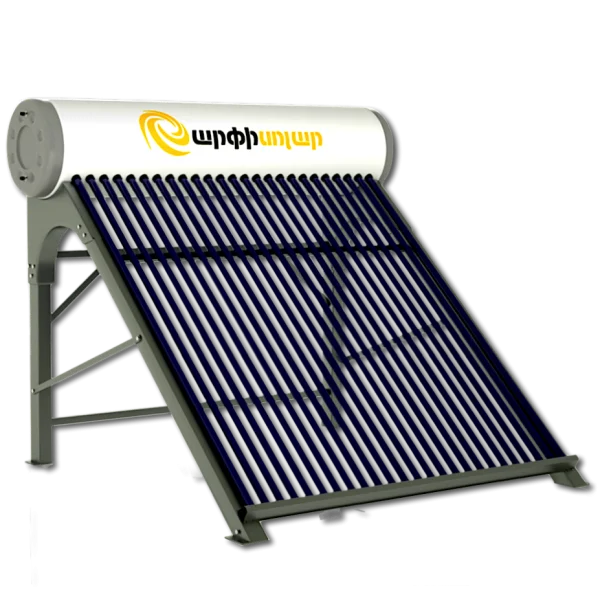 Solar Water Heater System PNG Transparent Background