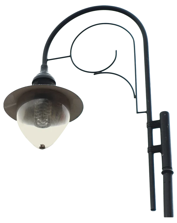 Vintage Street Lamp PNG Transparent Background