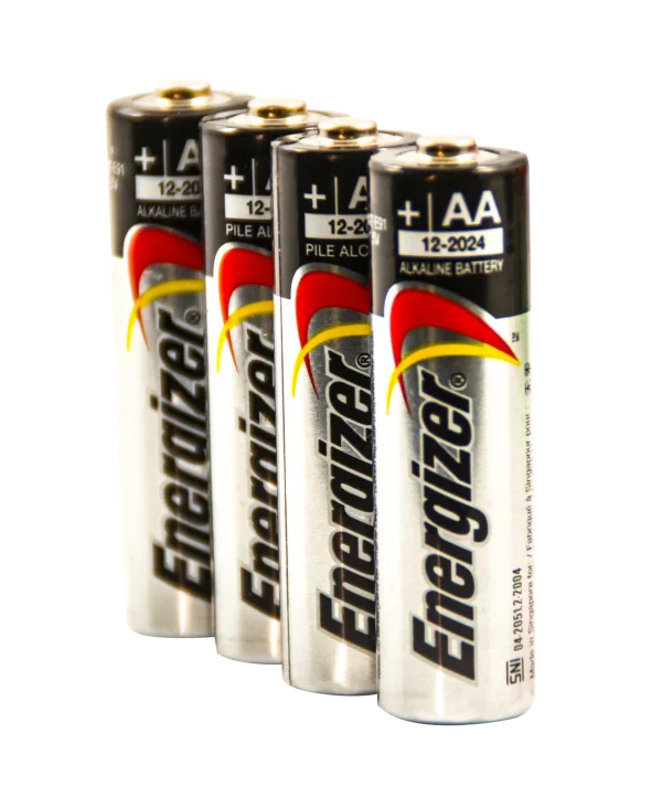 Energizer AA Alkaline Batteries PNG Transparent