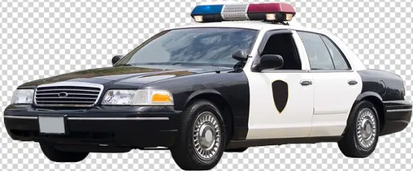 Police Car PNG Transparent Background