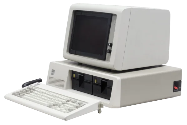 Vintage IBM Personal Computer PNG Transparent