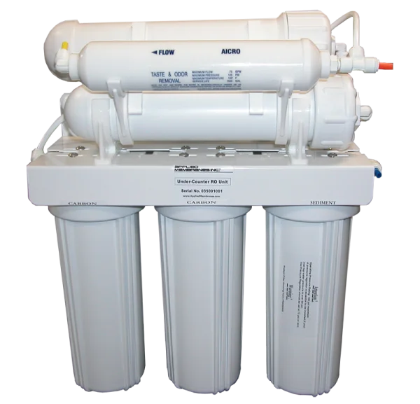 Under-Counter RO Water Filter Unit PNG Transparent Background