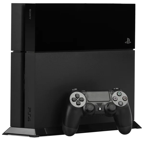 PlayStation 4 Console and Controller PNG Transparent Background