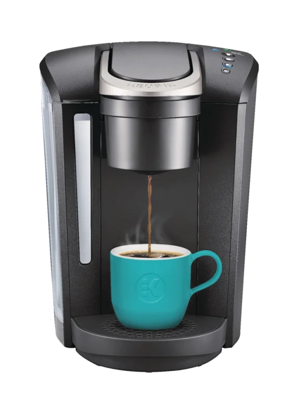 Keurig Coffee Maker Brewing Coffee PNG