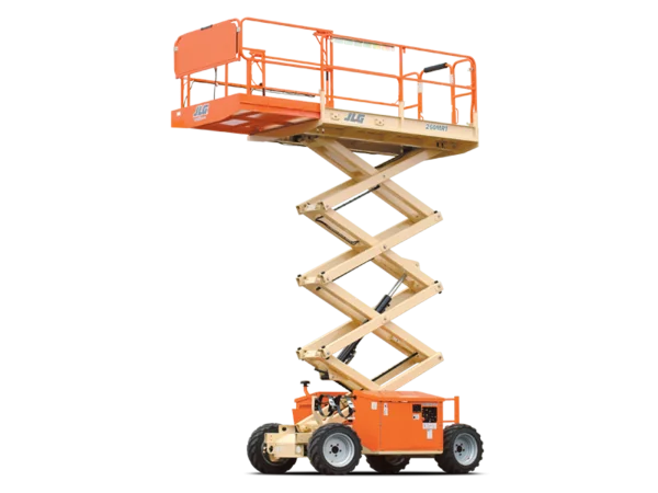 JLG Scissor Lift PNG Transparent Background