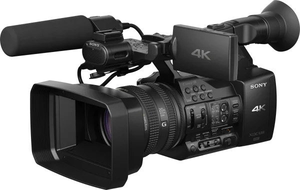 Sony 4K Professional Video Camera PNG