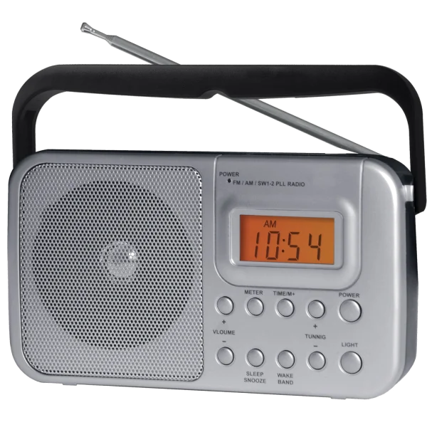 Portable AM/FM Radio PNG Transparent