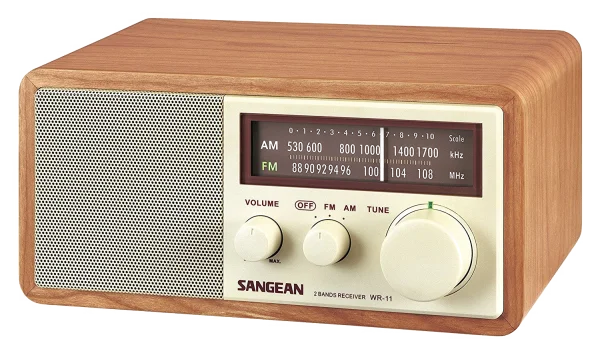 Vintage Wooden Radio PNG Transparent Background