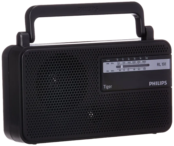 Philips Portable Radio RL 191 PNG Transparent Background