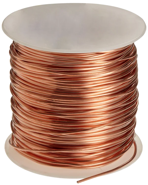 Copper Wire Spool PNG Transparent Background