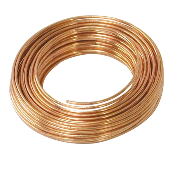 Coiled Copper Wire PNG Transparent Background