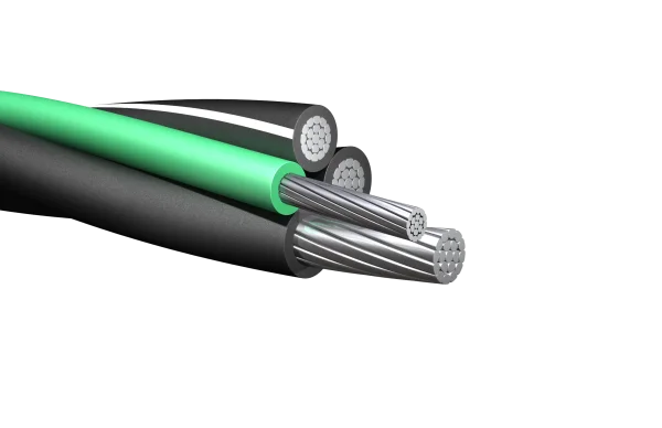 Electrical Cable Exposed Wires PNG Transparent Background