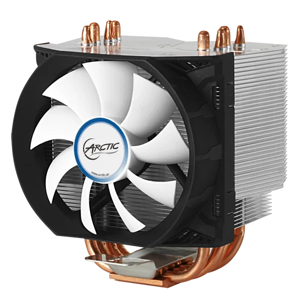 Arctic CPU Cooler with Fan PNG Transparent Background