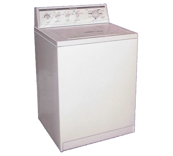 White Top-Load Washing Machine PNG