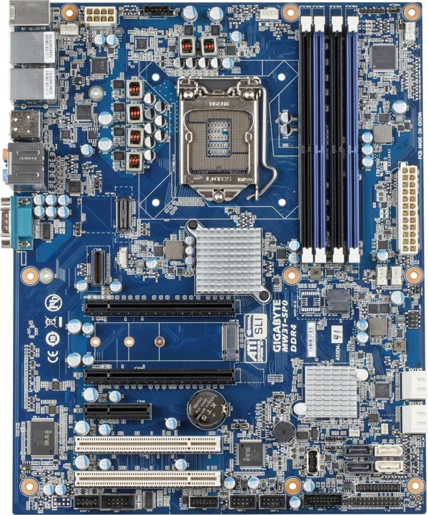 Gigabyte Motherboard PNG Transparent Background