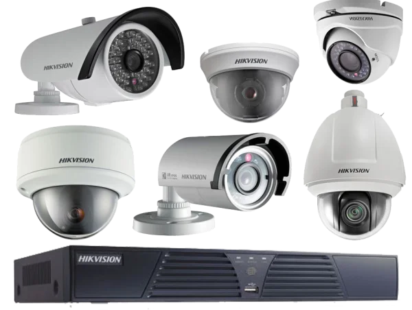 Hikvision Security Cameras and DVR PNG Transparent Background