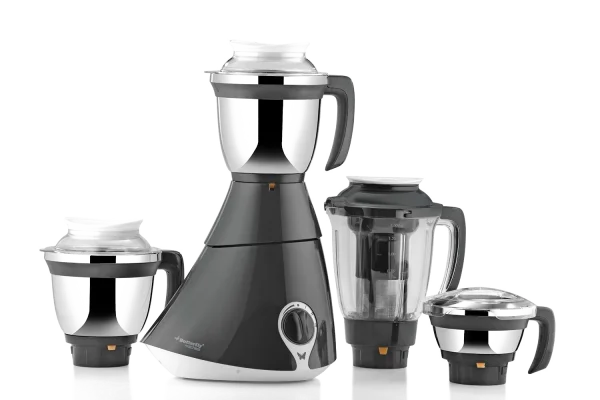 Modern Mixer Grinder with Multiple Jars PNG Transparent