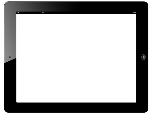 Black Tablet Device PNG Transparent Background