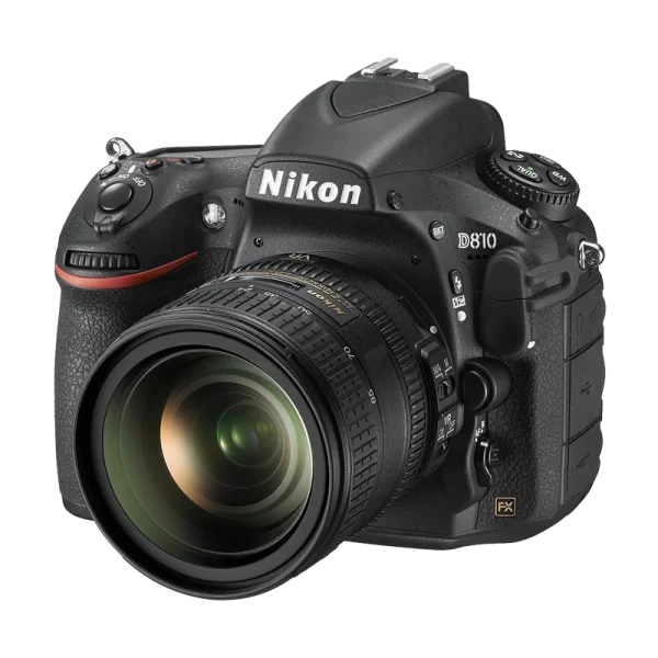 Nikon D810 DSLR Camera PNG Transparent