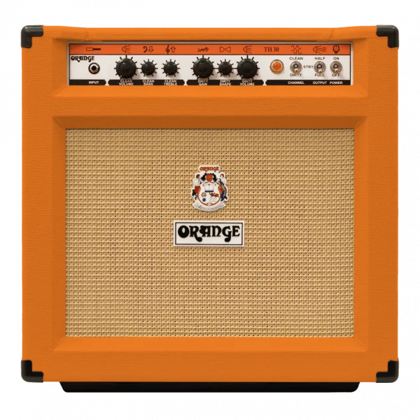 Orange TH30 Guitar Amplifier PNG Transparent Background