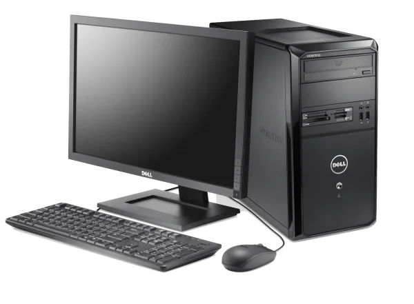 Dell Vostro Desktop Computer Set PNG Transparent Background