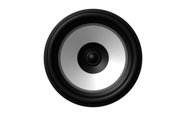 Audio Speaker Woofer PNG Transparent Background