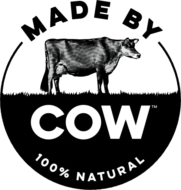 Made By Cow 100% Natural Logo PNG
