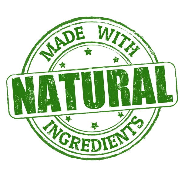 Made With Natural Ingredients Grunge Stamp PNG