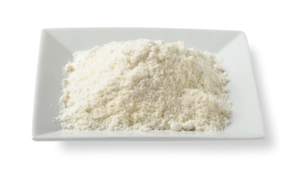 Flour on White Plate PNG Transparent Background
