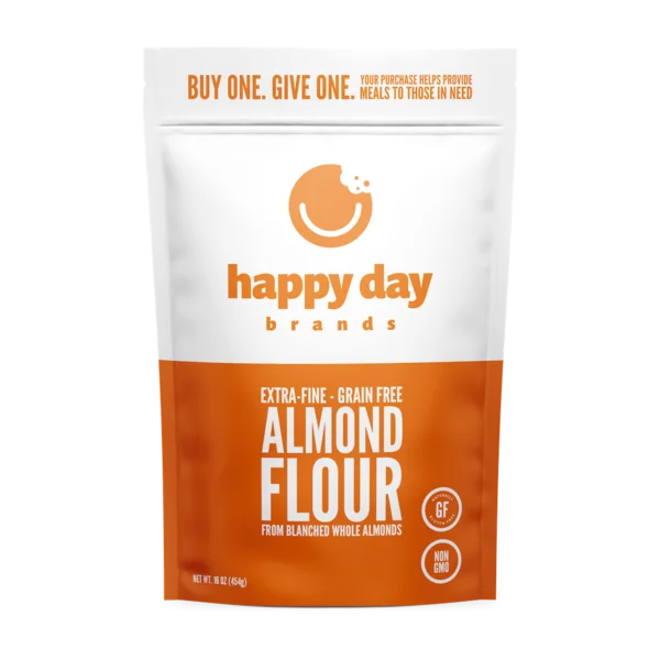 Happy Day Brands Almond Flour Packaging PNG Transparent