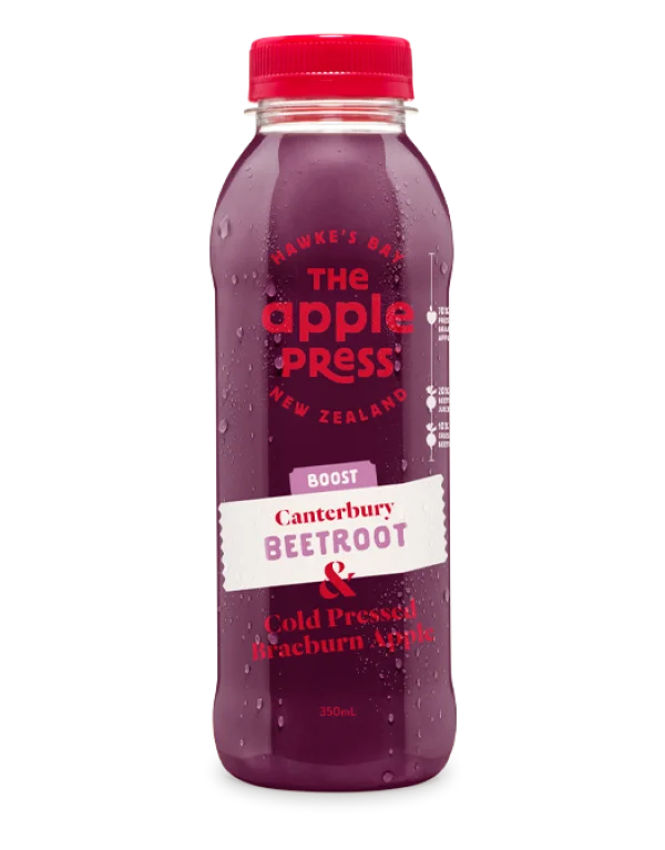 The Apple Press Beetroot Apple Juice Bottle PNG Transparent Background