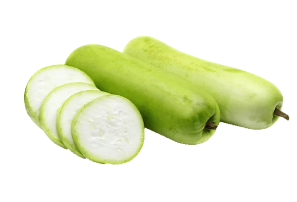 Bottle Gourd and Slices PNG Transparent Background
