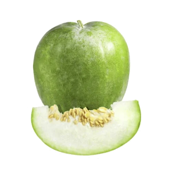 Winter Melon with Slice PNG Transparent Background