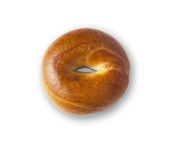 Plain Bagel PNG Transparent Background
