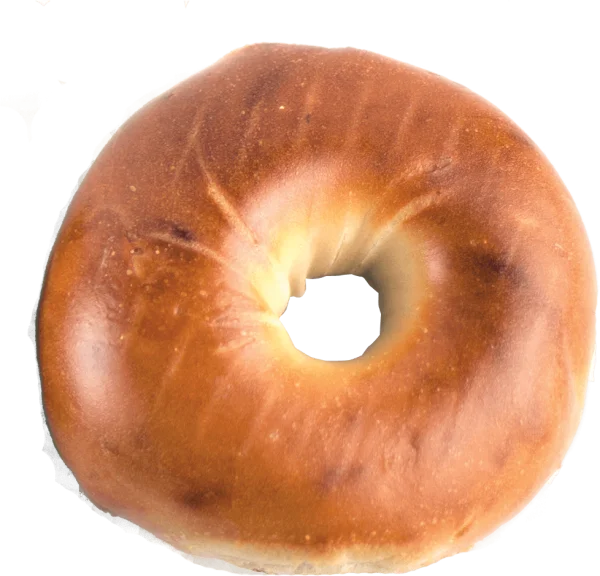 Plain Bagel PNG Transparent Background