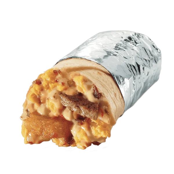 Hearty Breakfast Burrito PNG