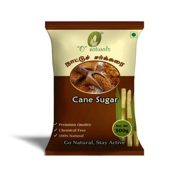 O Naturals Cane Sugar Pouch PNG Transparent Background