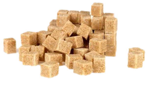 Brown Sugar Cubes PNG Transparent Background