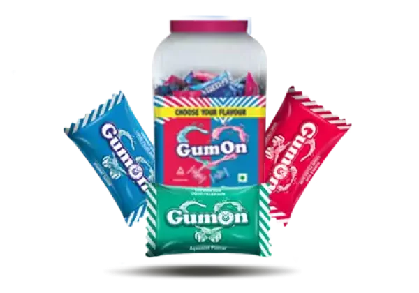 GumOn Chewing Gum Collection PNG Transparent