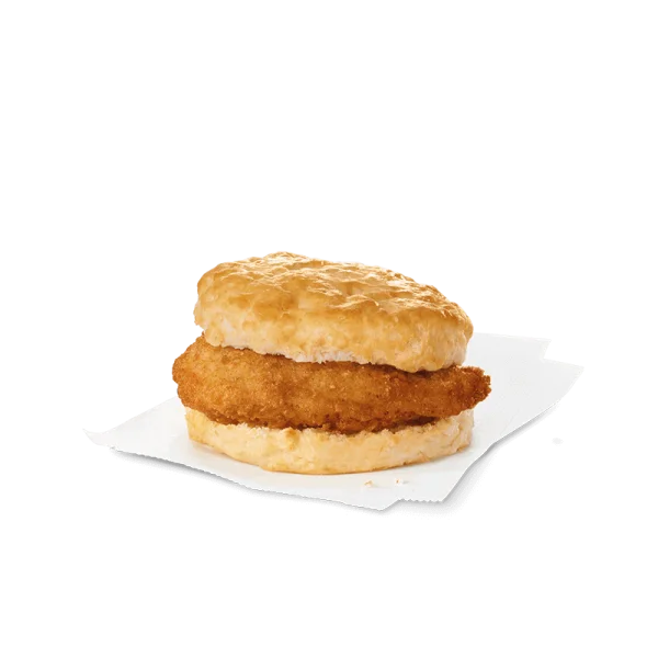 Crispy Chicken Biscuit Sandwich PNG