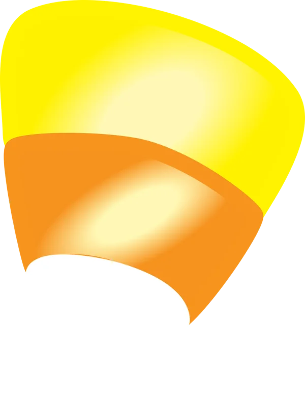 Candy Corn PNG Transparent Background