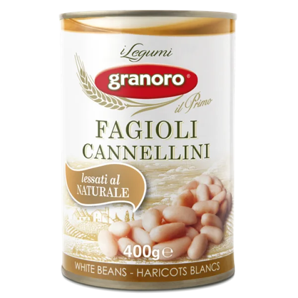 Granoro Cannellini White Beans Can PNG
