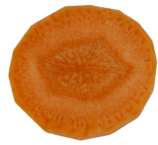 Carrot Slice PNG Transparent Background