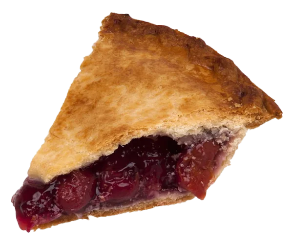 Cherry Pie Slice PNG Transparent Background